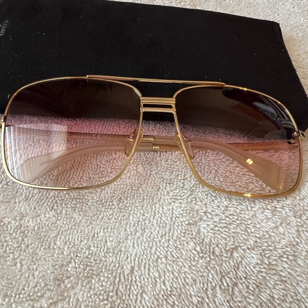 Celine pink tint sunglasses